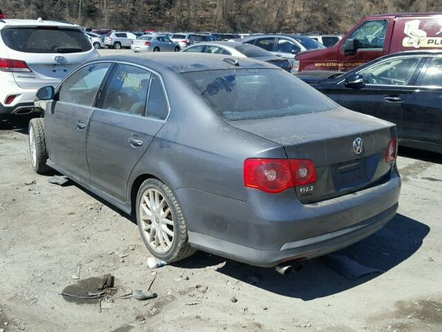 3VWWJ71K66M764969 - 2006 VOLKSWAGEN JETTA GLI GRAY photo 3