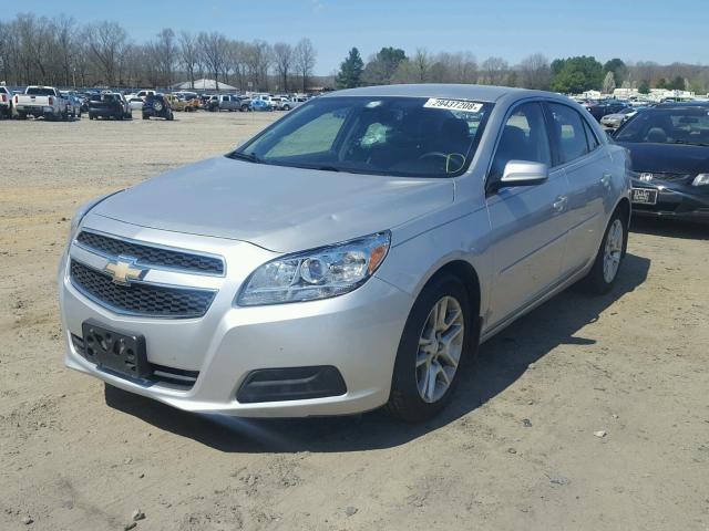 1G11D5SR4DF254954 - 2013 CHEVROLET MALIBU 1LT 银色 照片 2