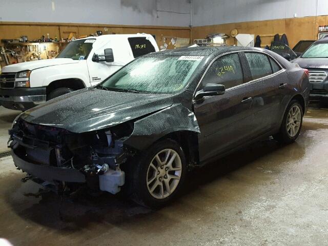 1G11C5SL9FF111001 - 2015 CHEVROLET MALIBU 1LT GRAY photo 2