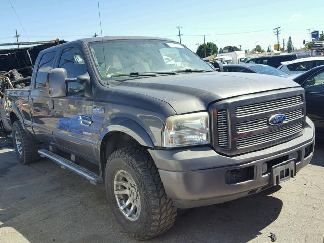 1FTSW21P86EB20610 - 2006 FORD F250 SUPER GRAY photo 1