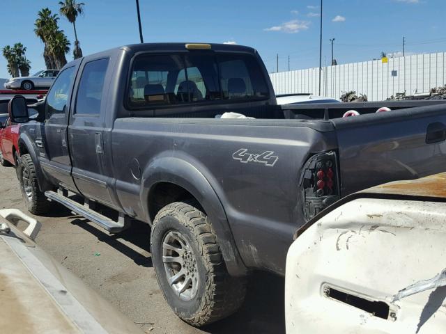 1FTSW21P86EB20610 - 2006 FORD F250 SUPER GRAY photo 3