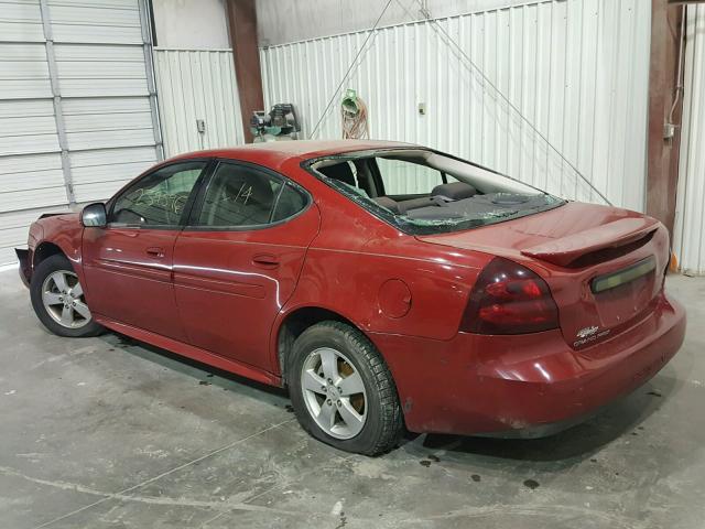 2G2WP552871145934 - 2007 PONTIAC GRAND PRIX Qırmızı foto 3