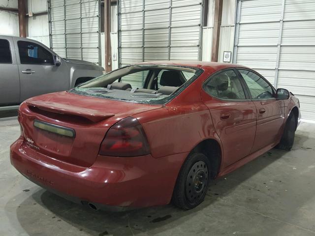 2G2WP552871145934 - 2007 PONTIAC GRAND PRIX Qırmızı foto 4