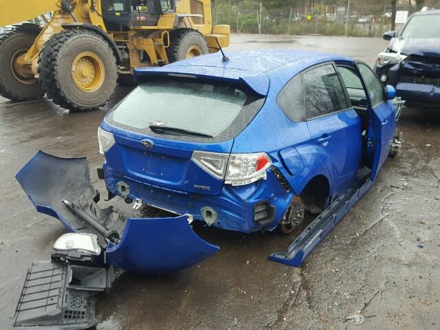 JF1GR7E62EG261063 - 2014 SUBARU IMPREZA WR BLUE photo 4