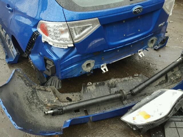 JF1GR7E62EG261063 - 2014 SUBARU IMPREZA WR BLUE photo 9