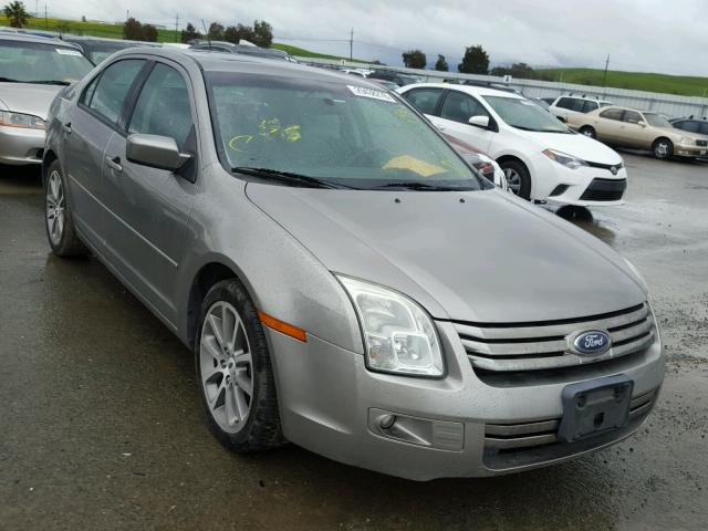 3FAHP07Z78R196314 - 2008 FORD FUSION SE GRAY photo 1