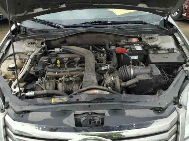 3FAHP07Z78R196314 - 2008 FORD FUSION SE GRAY photo 7