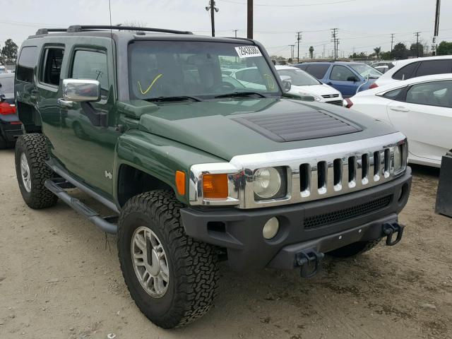 5GTDN136468149653 - 2006 HUMMER H3 GREEN photo 1