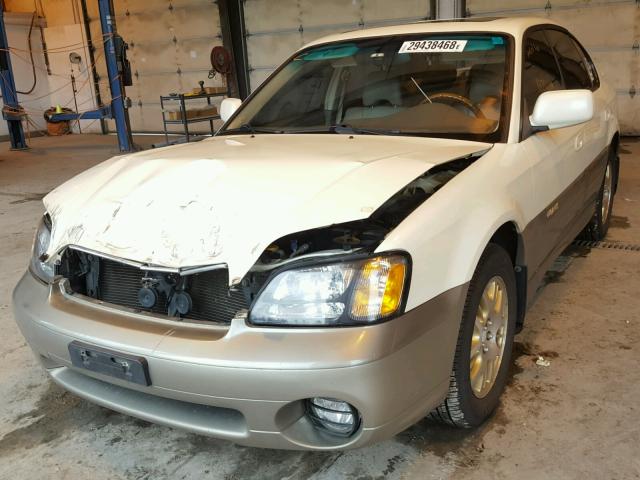 4S3BE896527214654 - 2002 SUBARU LEGACY OUT TWO TONE photo 2