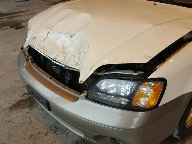 4S3BE896527214654 - 2002 SUBARU LEGACY OUT TWO TONE photo 9