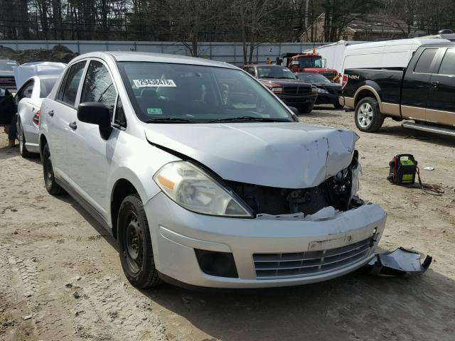 3N1CC11E69L495876 - 2009 NISSAN VERSA S SILVER photo 1