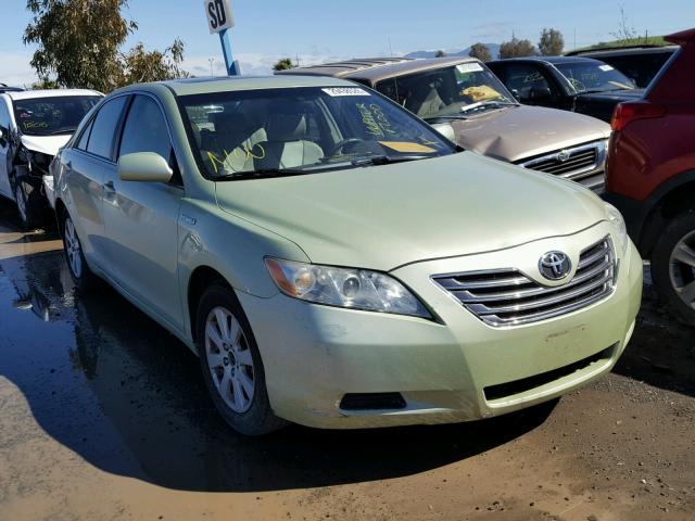 4T1BB46K17U002602 - 2007 TOYOTA CAMRY NEW GREEN photo 1