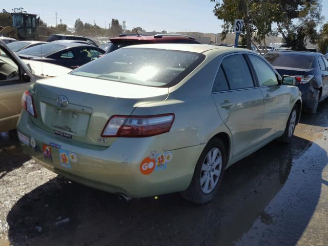 4T1BB46K17U002602 - 2007 TOYOTA CAMRY NEW GREEN photo 4