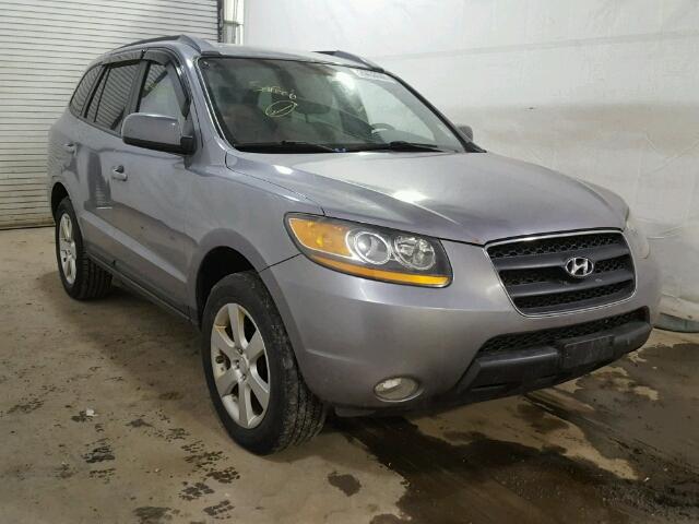 5NMSH73E98H167079 - 2008 HYUNDAI SANTA FE S GRAY photo 1