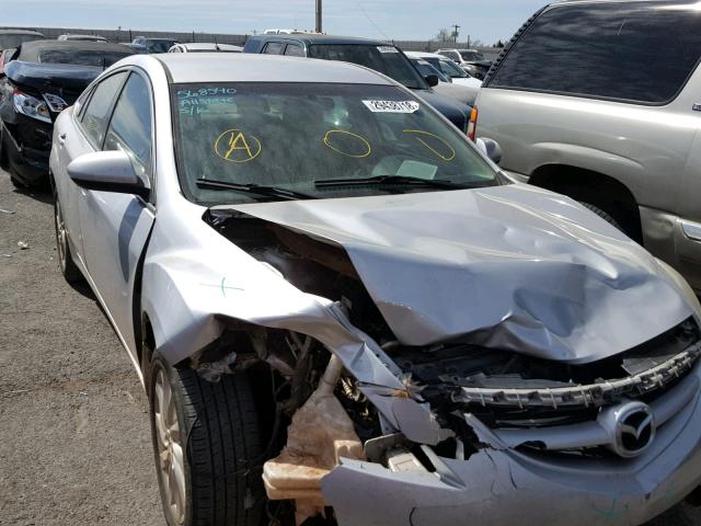 1YVHZ8DH7C5M16359 - 2012 MAZDA 6 I GRAY photo 1