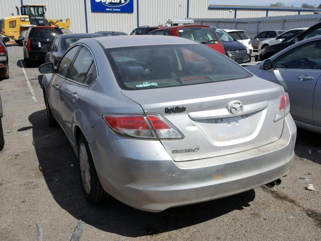 1YVHZ8DH7C5M16359 - 2012 MAZDA 6 I GRAY photo 3