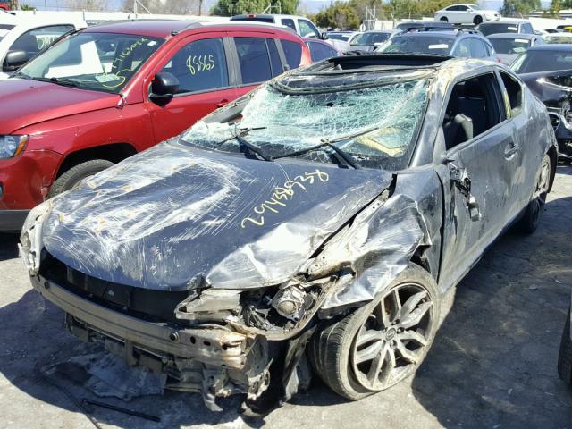 JTKJF5C77F3093107 - 2015 TOYOTA SCION TC 石墨色 照片 2