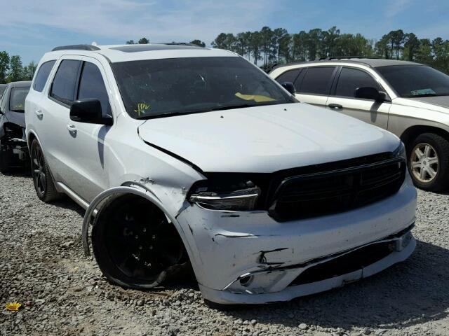 1C4RDHDG5HC709101 - 2017 DODGE DURANGO GT WHITE photo 1