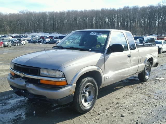 1GCCS1949X8147013 - 1999 CHEVROLET S TRUCK S1 BEIGE photo 2