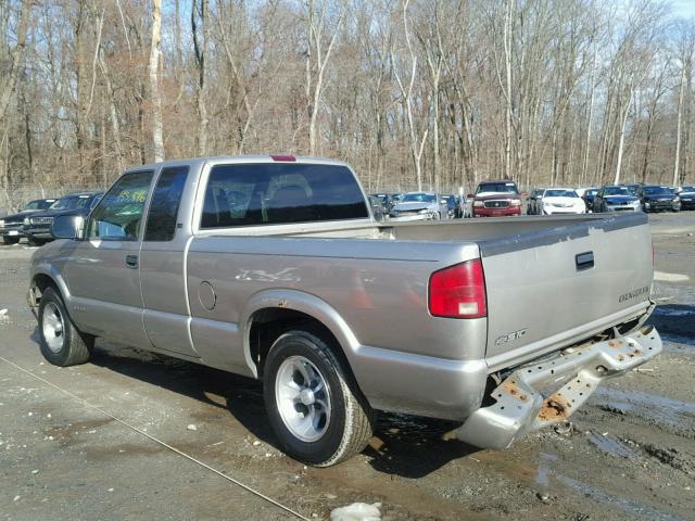 1GCCS1949X8147013 - 1999 CHEVROLET S TRUCK S1 BEIGE photo 3