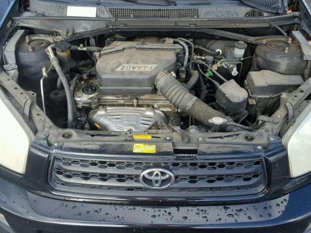 JTEGH20V226004335 - 2002 TOYOTA RAV4 BLACK photo 7