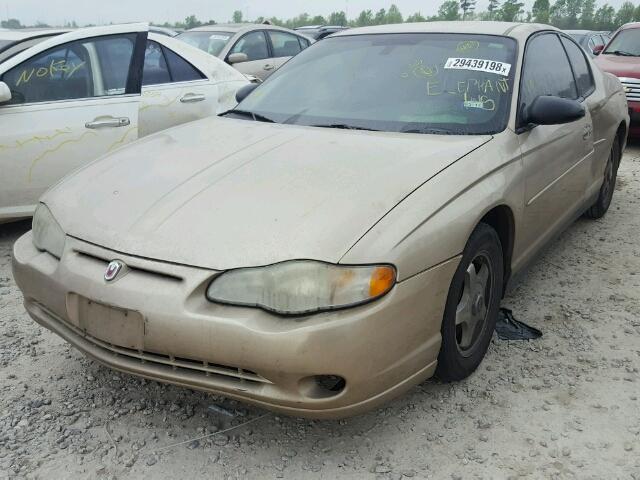 2G1WW12E749308522 - 2004 CHEVROLET MONTE CARL 棕色 照片 2
