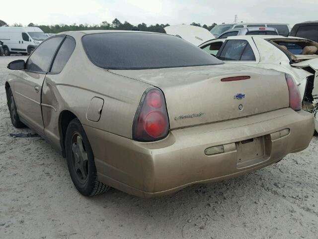 2G1WW12E749308522 - 2004 CHEVROLET MONTE CARL 棕色 照片 3