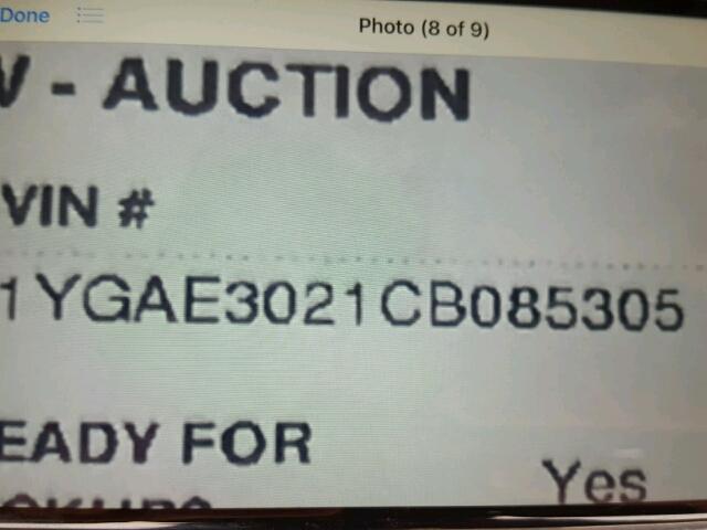 1YGAE3021CB085305 - 2012 MISC ALUMA Білий фото 10