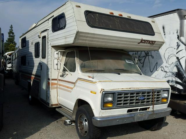 1FDKE30L3DHA83495 - 1983 FORD ECONOLINE BEIGE photo 1