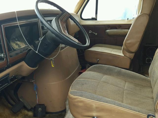 1FDKE30L3DHA83495 - 1983 FORD ECONOLINE BEIGE photo 5