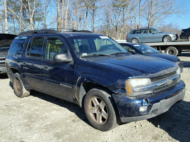 1GNET16S036194534 - 2003 CHEVROLET TRAILBLAZE BLUE photo 1