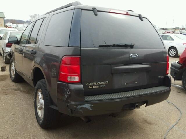 1FMZU63K95UC05341 - 2005 FORD EXPLORER X GRAY photo 3