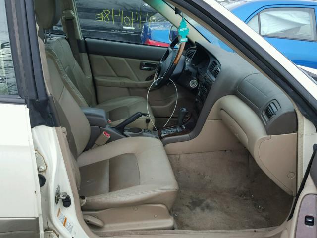 4S3BH806827625020 - 2002 SUBARU LEGACY OUT WHITE photo 5