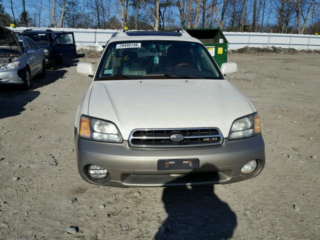 4S3BH806827625020 - 2002 SUBARU LEGACY OUT WHITE photo 9