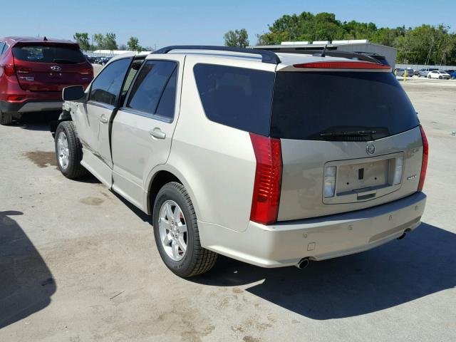 1GYEE637X90148649 - 2009 CADILLAC SRX GOLD photo 3