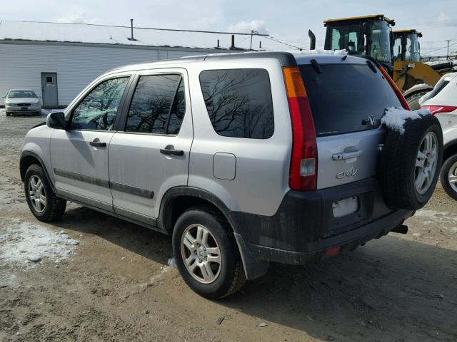 JHLRD78813C046828 - 2003 HONDA CR-V EX SILVER photo 3