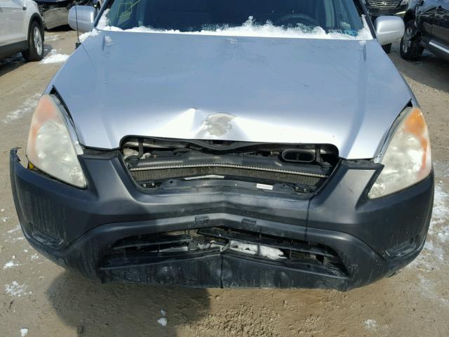 JHLRD78813C046828 - 2003 HONDA CR-V EX SILVER photo 9