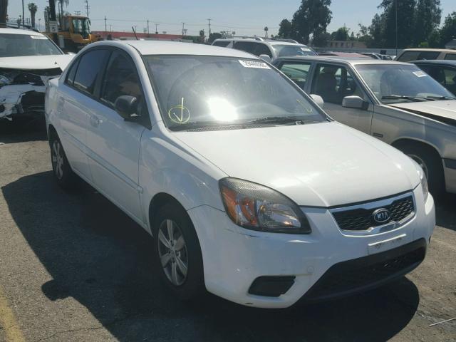 KNADH4A38A6629866 - 2010 KIA RIO LX Սպիտակ լուսանկար 1