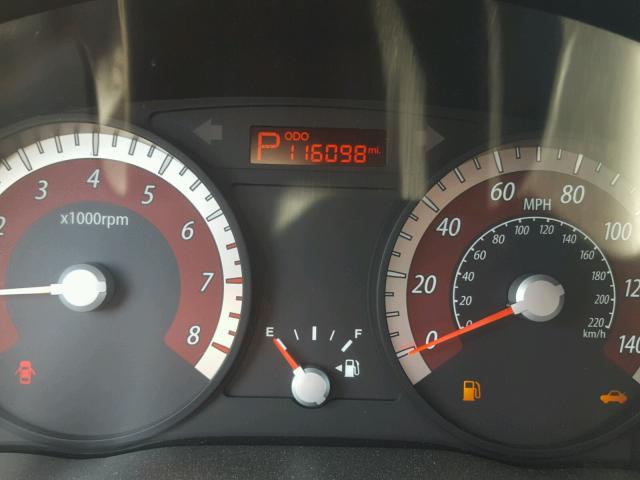 KNADH4A38A6629866 - 2010 KIA RIO LX Սպիտակ լուսանկար 8