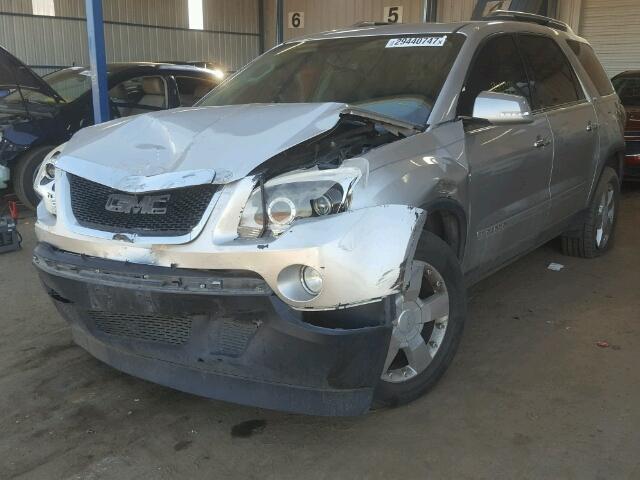 1GKEV33767J168851 - 2007 GMC ACADIA SLT ვერცხლისფერი ფოტო 2