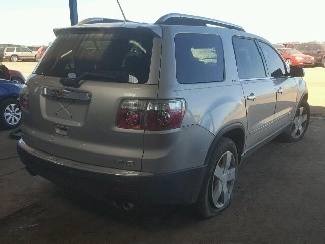 1GKEV33767J168851 - 2007 GMC ACADIA SLT SILVER photo 4