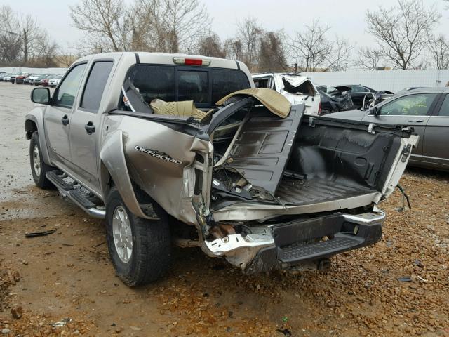 1GTDS136548215494 - 2004 GMC CANYON WHITE photo 3