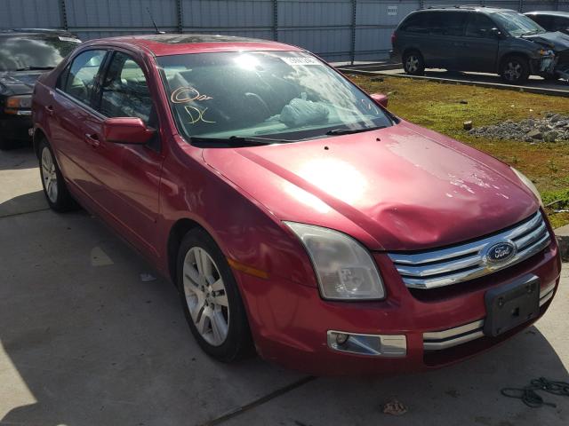 3FAHP08Z37R125771 - 2007 FORD FUSION SEL RED photo 1
