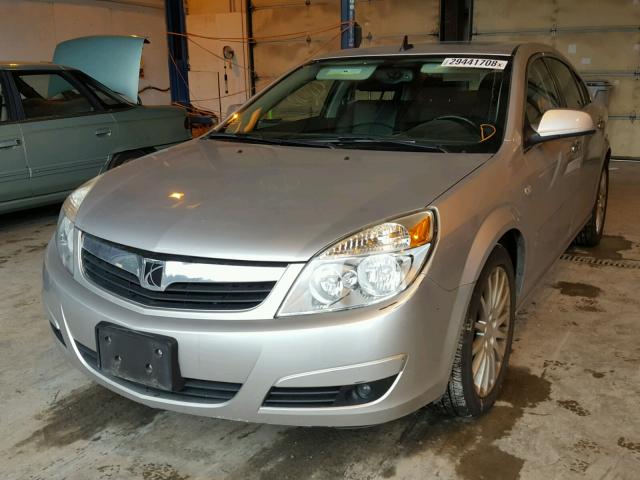 1G8ZV57797F161487 - 2007 SATURN AURA XR SILVER photo 2