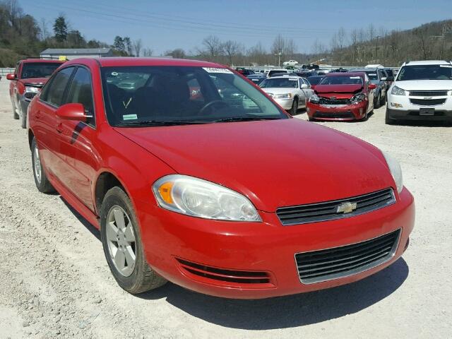 2G1WB57K291256353 - 2009 CHEVROLET IMPALA LS RED photo 1