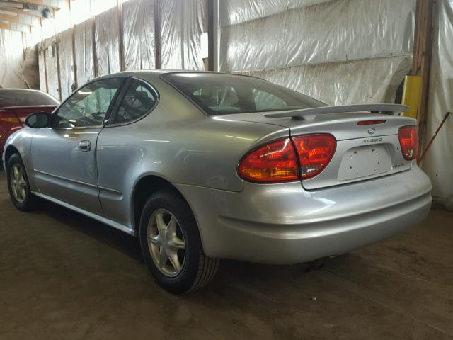 1G3NL12E54C201280 - 2004 OLDSMOBILE ALERO GL SILVER photo 3