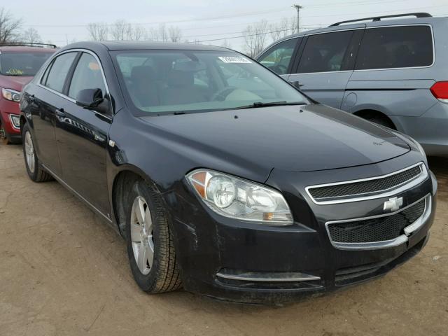 1G1ZF57538F277585 - 2008 CHEVROLET MALIBU HYB შავი ფოტო 1