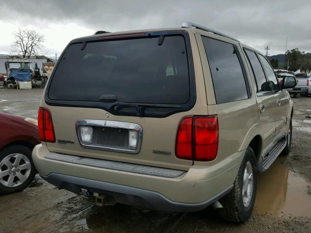 5LMPU28A6XLJ19667 - 1999 LINCOLN NAVIGATOR 金色 照片 4