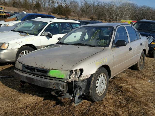 1NXBA02E0VZ526655 - 1997 TOYOTA COROLLA BA TAN photo 2