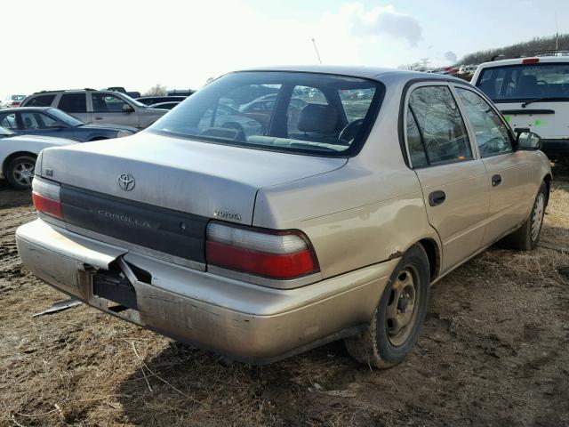 1NXBA02E0VZ526655 - 1997 TOYOTA COROLLA BA TAN photo 4